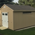 East Troy Wi 12x16 Gable with transom windows